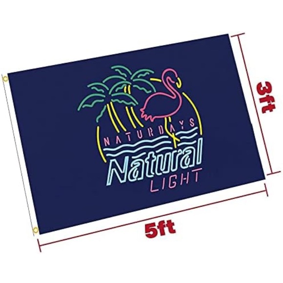 Natural light flag 3‘ x 5‘ - Picture 3 of 5